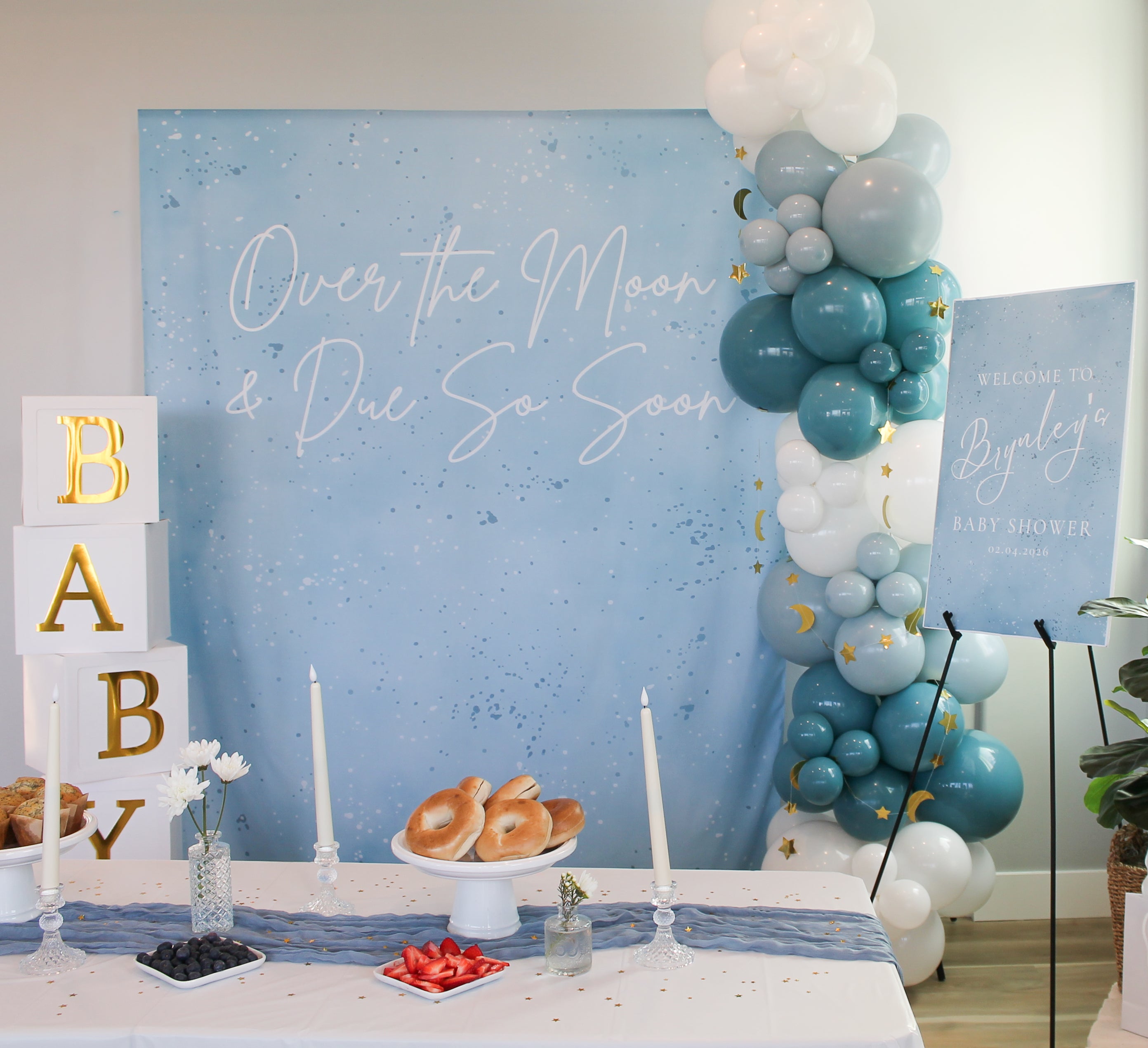 Over the Moon Baby Shower