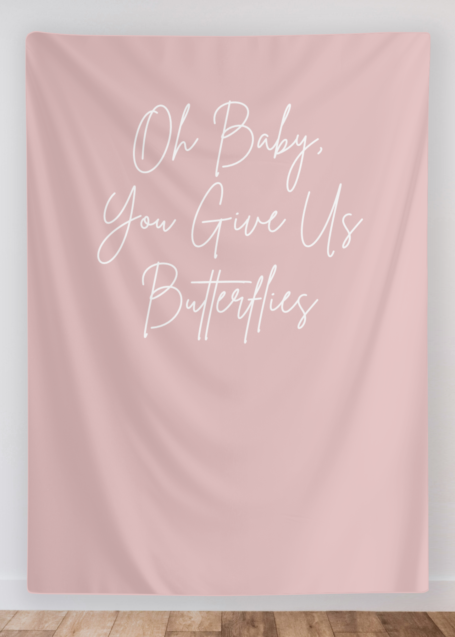 Butterfly Baby Shower Backdrop